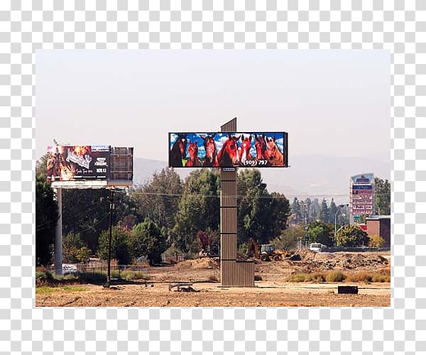 Digital billboard Digital Signs Display device, billboard transparent background PNG clipart