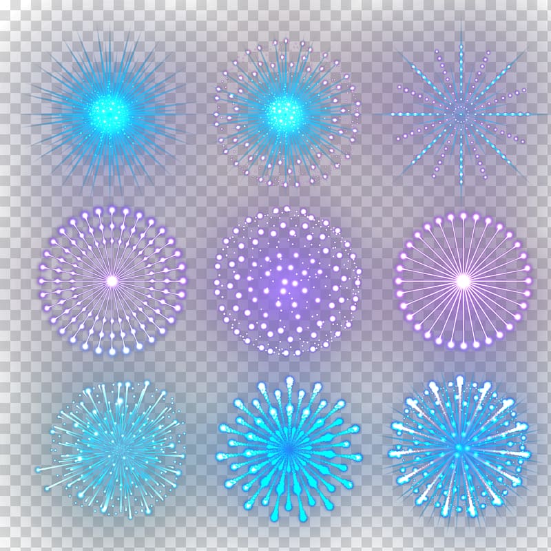 Light Adobe Fireworks, Fireworks decorative material transparent background PNG clipart