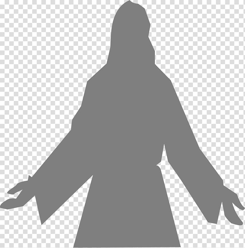 Silhouette Prophet , christ transparent background PNG clipart