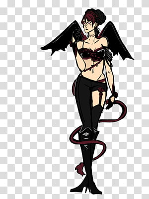 Digital art Demon Sketch, excersize transparent background PNG clipart thumbnail