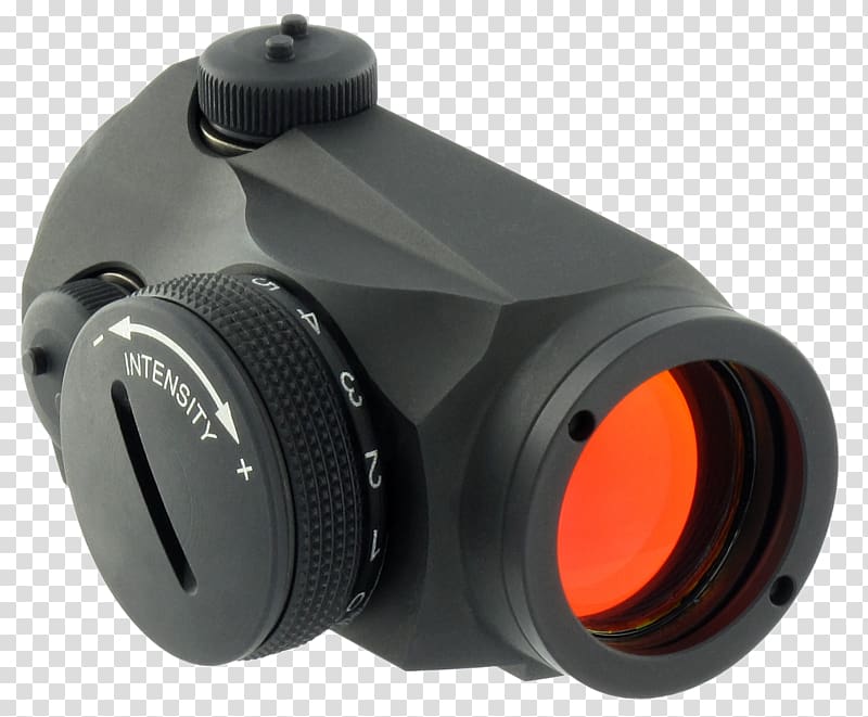 Red dot sight Aimpoint AB Aimpoint Micro H-1 2 MOA w/Standard Mount Aimpoint CompM4, weapon transparent background PNG clipart