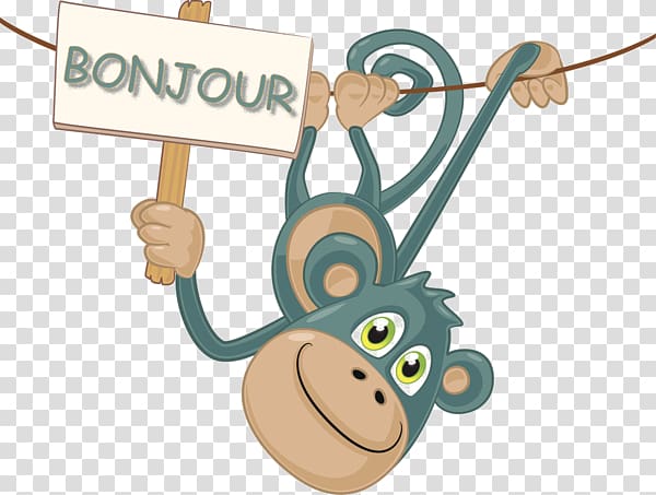 graphics illustration Monkey, monkey transparent background PNG clipart