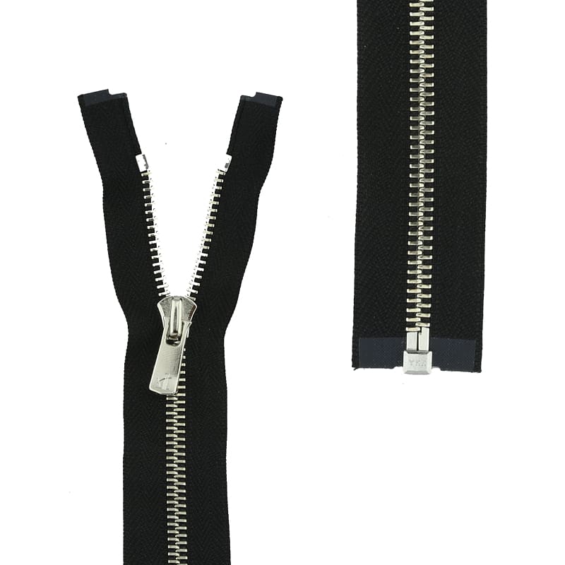 Chitila Metal zipper YKK Nickel, zipper transparent background PNG clipart