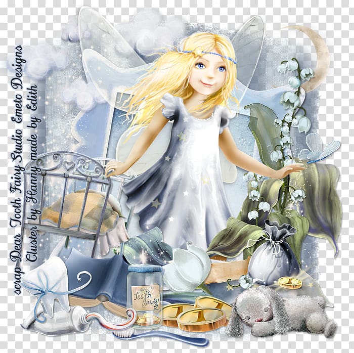 Angel Legendary creature Fairy Supernatural Figurine, tooth fairy transparent background PNG clipart