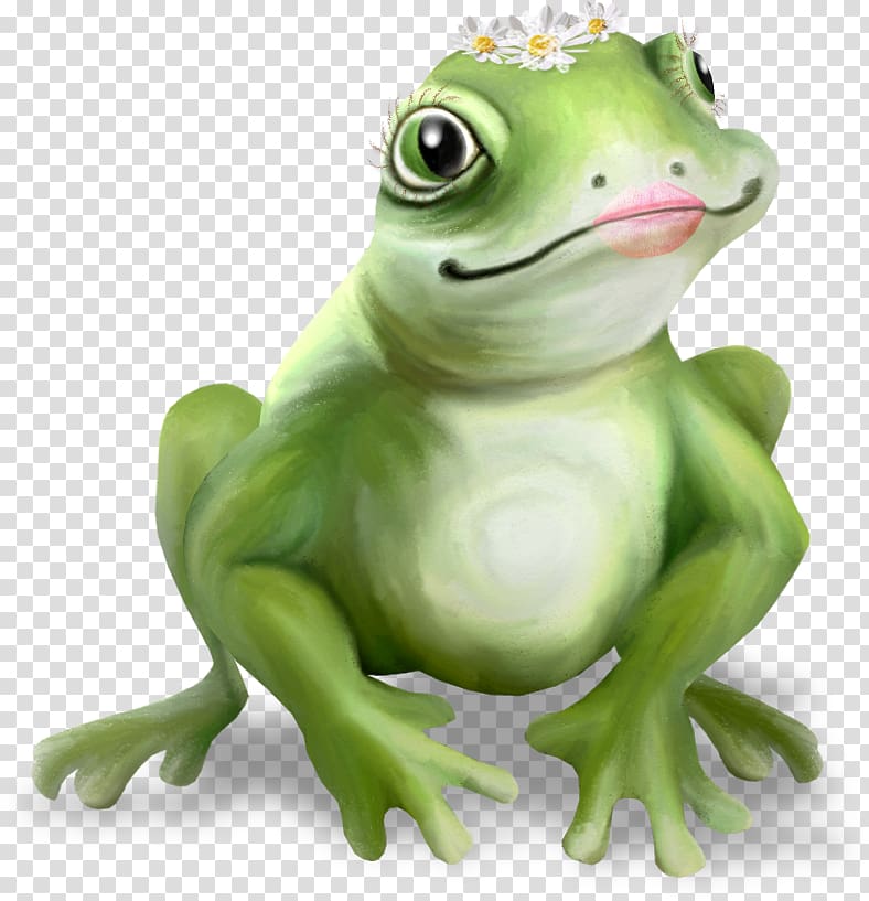 Tiana The Frog Prince Disney Princess, Painted frog garland transparent background PNG clipart