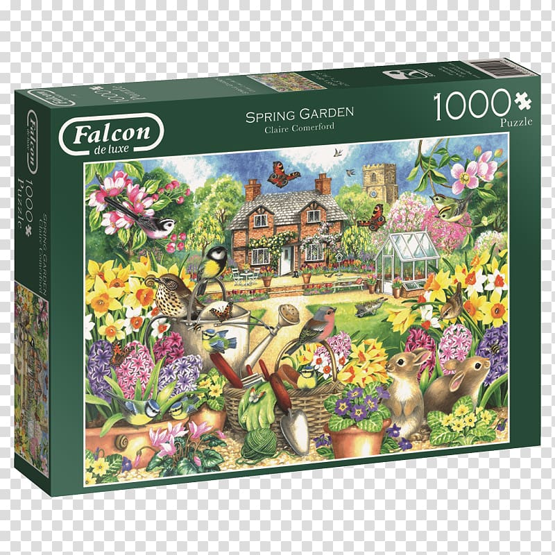 Jigsaw Puzzles Garden Puzzle video game Jumbo, spring landscape transparent background PNG clipart