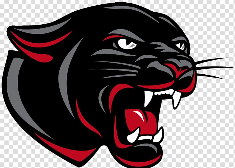 Permian High School National Secondary School Mascot, black panther transparent background PNG clipart