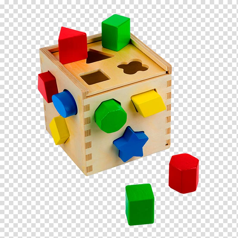 Melissa & Doug Shape Toy Cube Fine motor skill, building blocks of maze transparent background PNG clipart