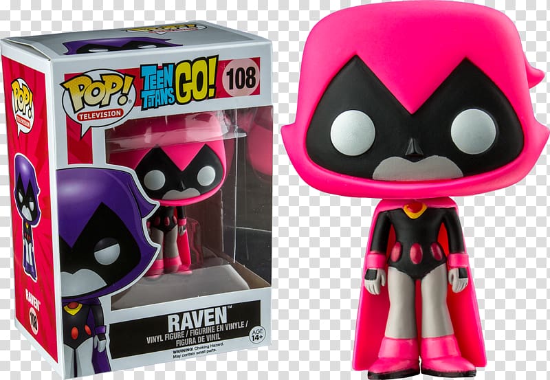 Raven Starfire Funko Cyborg Teen Titans, raven transparent background PNG clipart