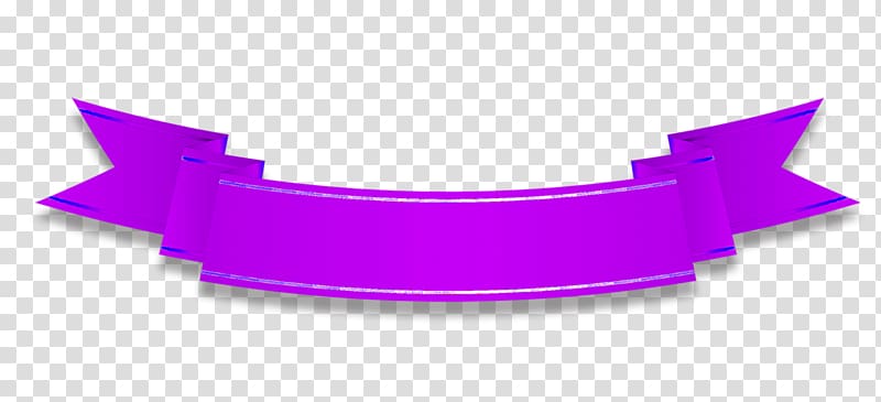 purple ribbon header box transparent background PNG clipart