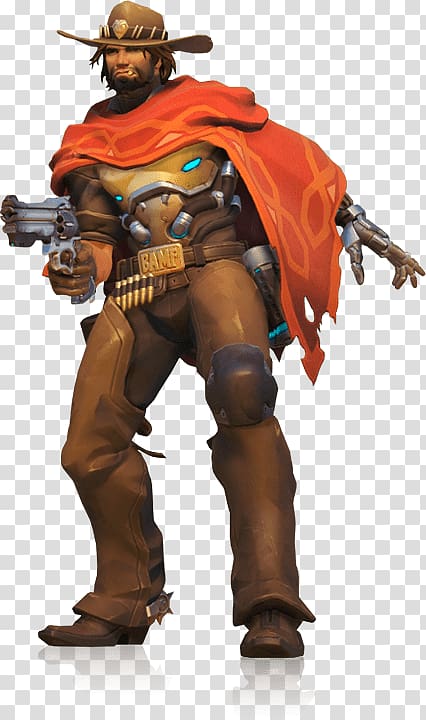 Mobile Legends Clint, McCree Standing transparent background PNG clipart