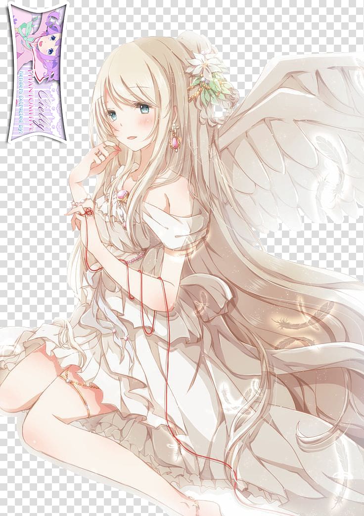 Fallen angel Lucifer Anime Character, angel transparent background PNG clipart