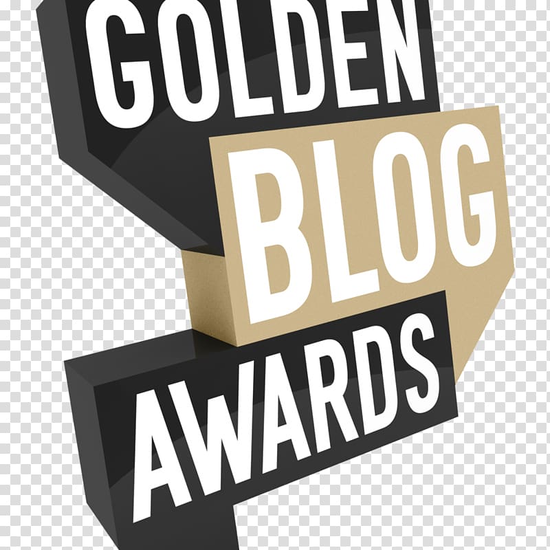 Logo Brand Golden Blog Awards, design transparent background PNG clipart