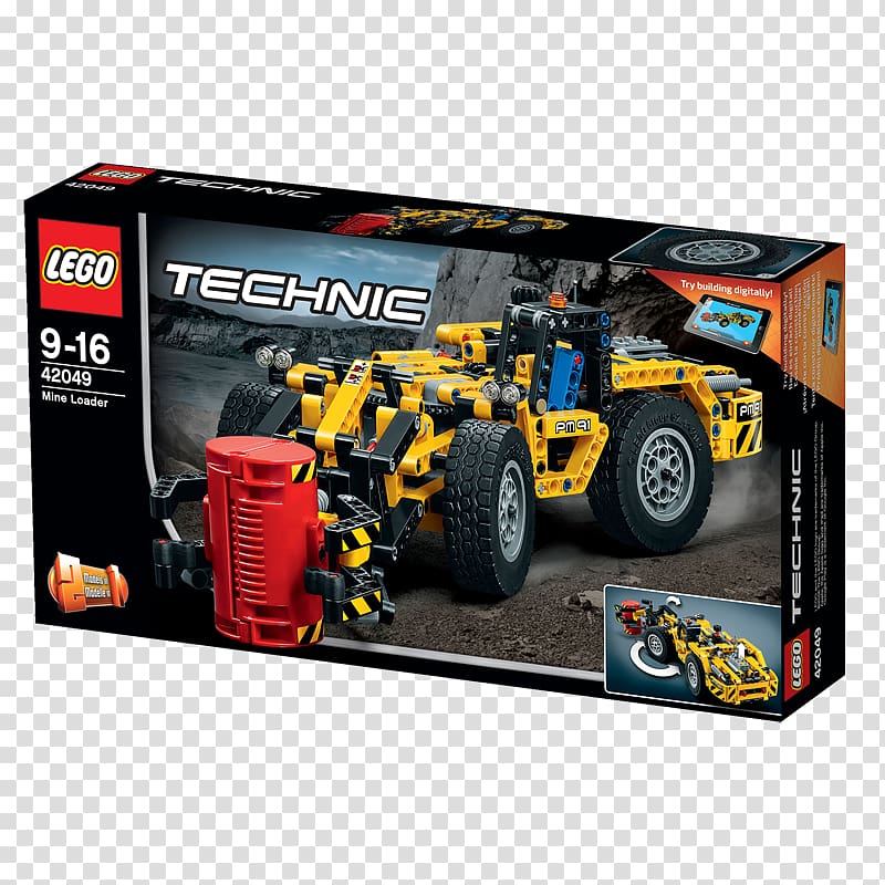 Lego technic mine discount loader