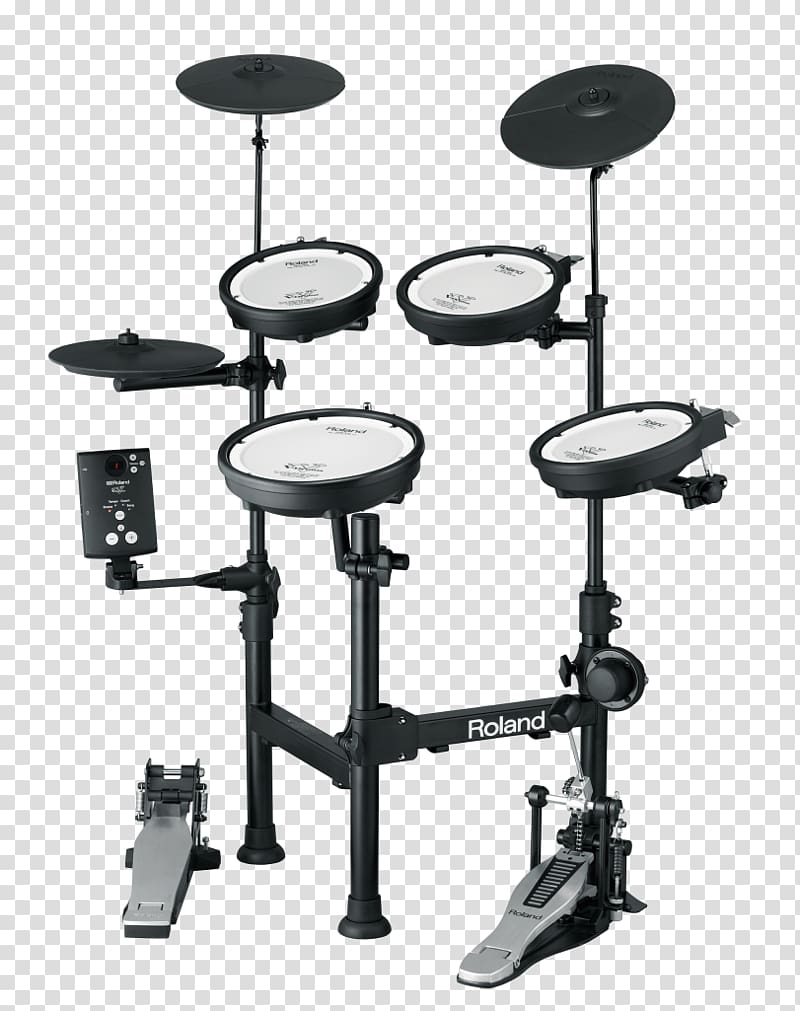 Electronic Drums Roland V-Drums Mesh Head, drum kit transparent background PNG clipart