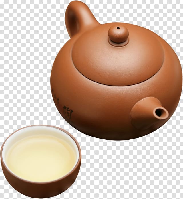 Yixing clay teapot Teaware, Tea set transparent background PNG clipart