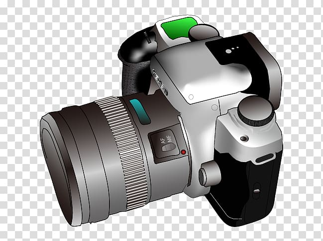 gray camera , Camera , SLR camera transparent background PNG clipart