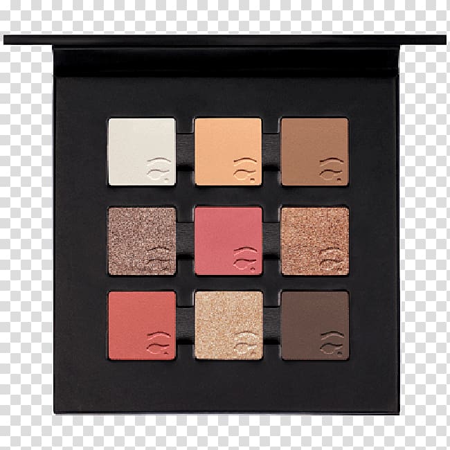 Cosmetics Eye Shadow Smokey Eyes Palette Color, good mood transparent background PNG clipart