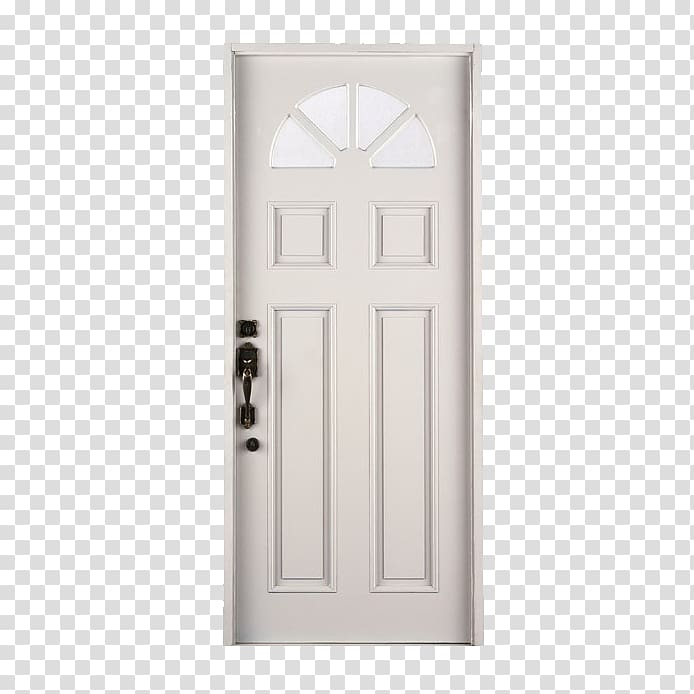White Door, White single closed door transparent background PNG clipart