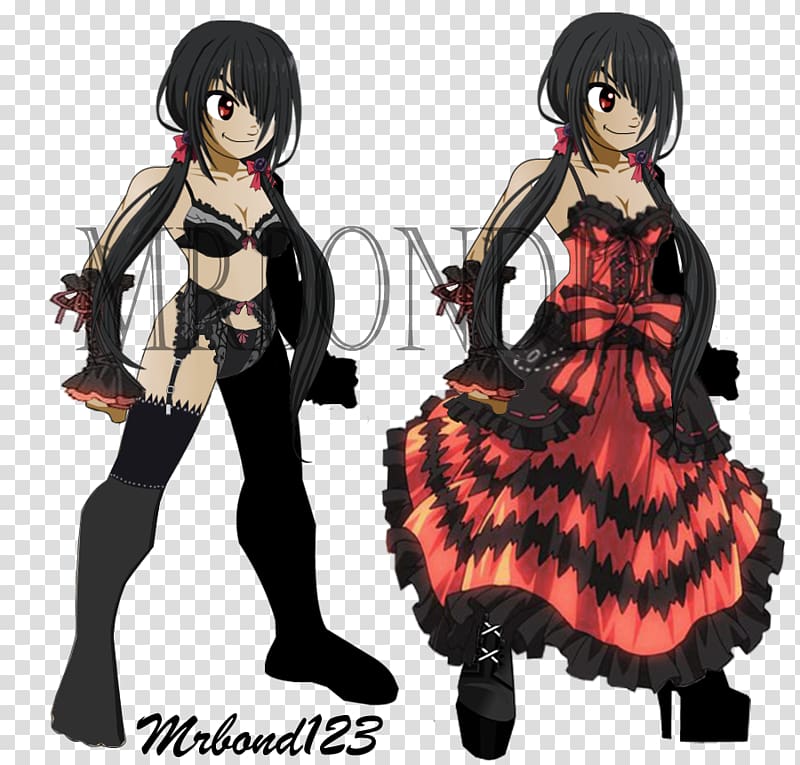 AdventureQuest Worlds Adventure game Fan art Date A Live, Kurumi transparent background PNG clipart