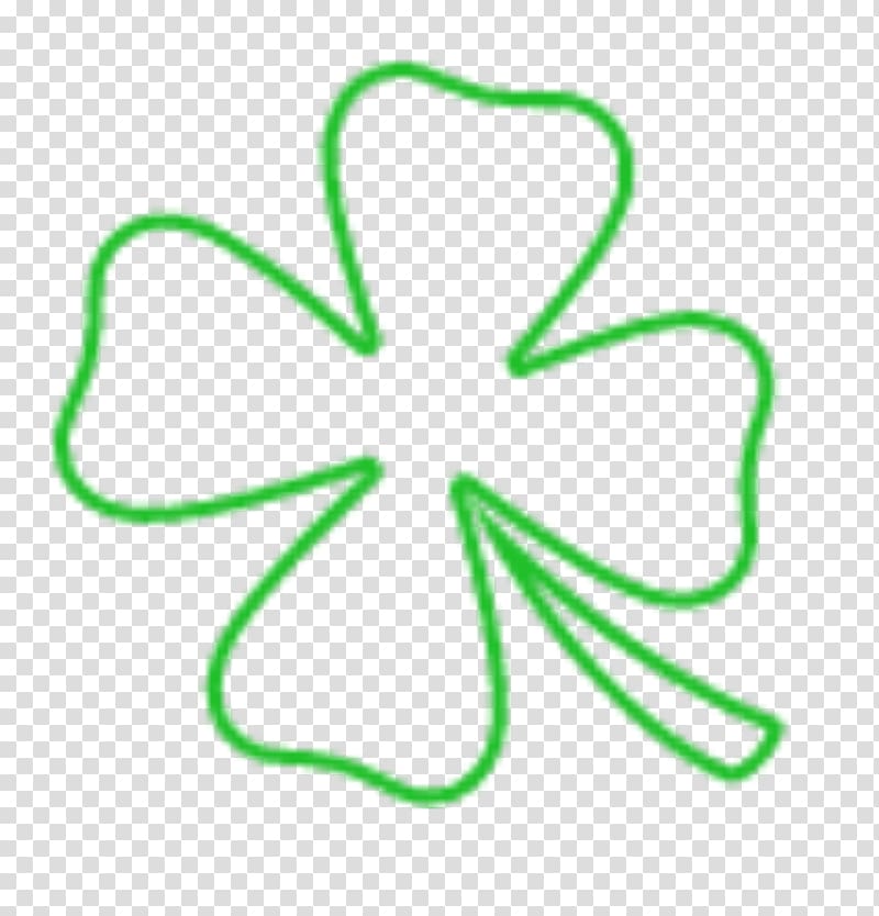 Four-leaf clover Drawing Luck, Four Leaf Clover transparent