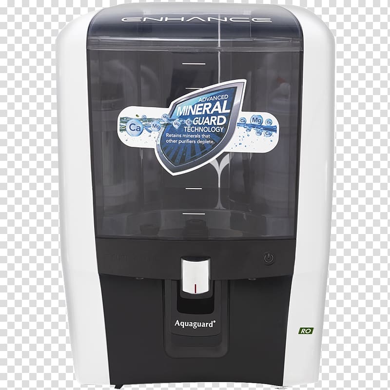 Water Filter Eureka Forbes Water purification Reverse osmosis, water transparent background PNG clipart