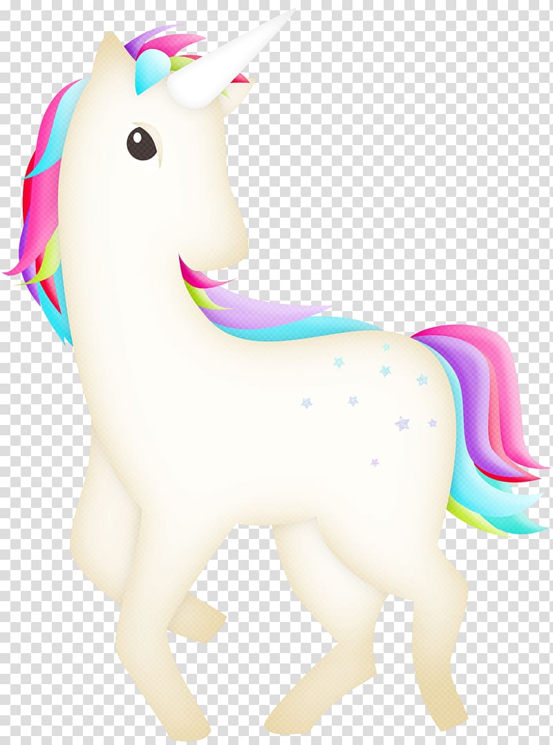 Horse Unicorn Animal figurine Legendary creature, unicornio transparent background PNG clipart