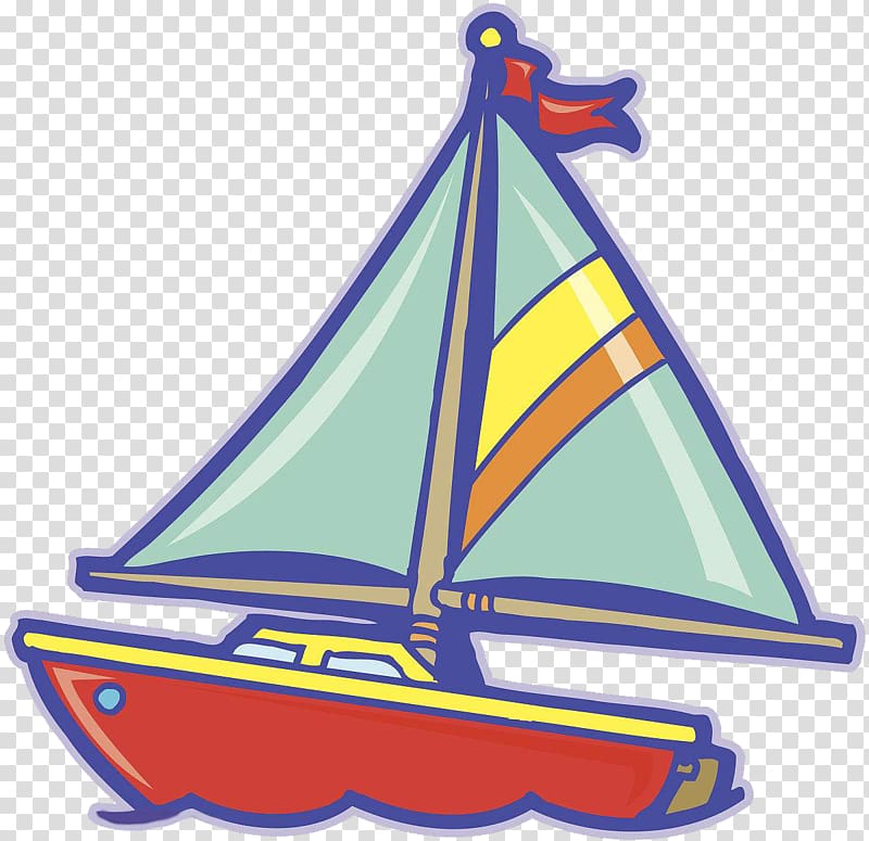 Sailboat Sailing ship Cartoon, Sailing transparent background PNG clipart