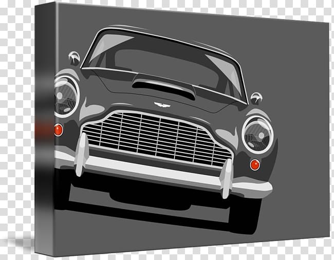 Aston Martin DB5 Car Canvas print Printing, car transparent background PNG clipart