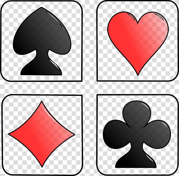 Contract bridge Playing card Suit Card game Spades, Suits transparent background PNG clipart