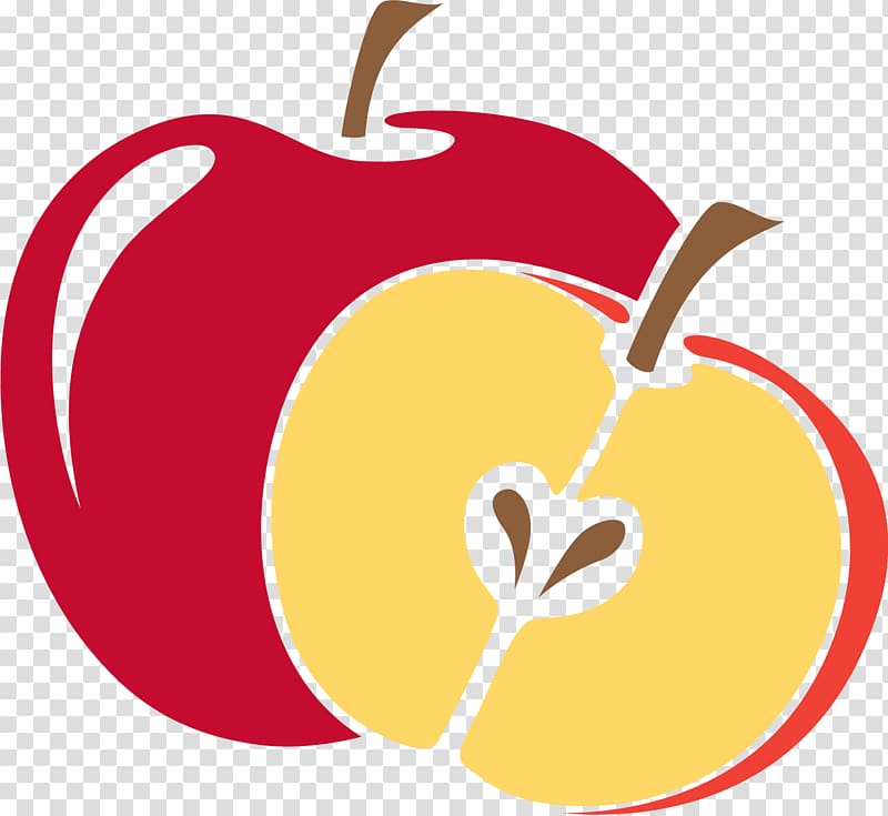 Apple Cartoon , Red cartoon apple transparent background PNG clipart