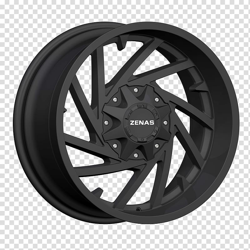 Alloy wheel Tire Rim Bicycle Wheels, black silk transparent background PNG clipart