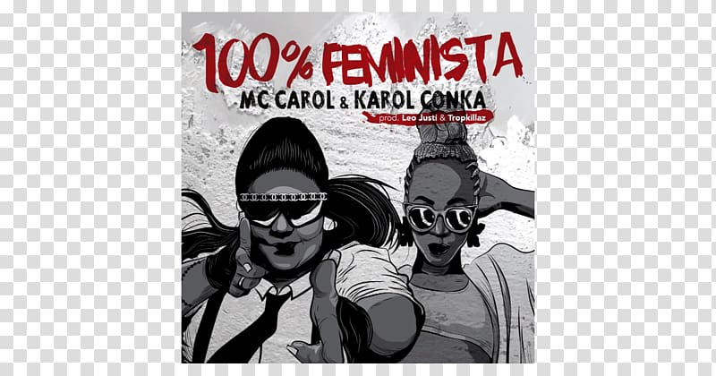 Brazil 100% Feminista Music Bandida Delação Premiada, explosive transparent background PNG clipart