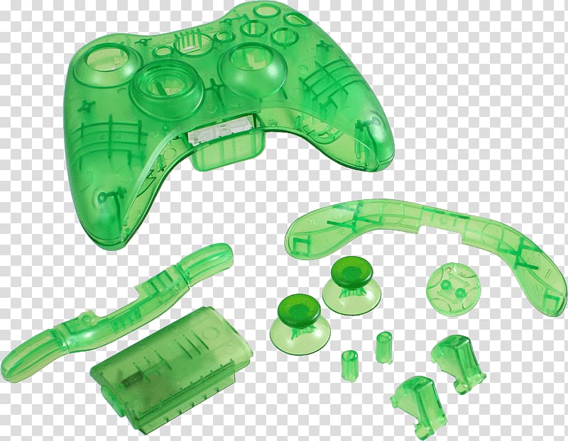 All Xbox Accessory Plastic, Green Shell transparent background PNG clipart
