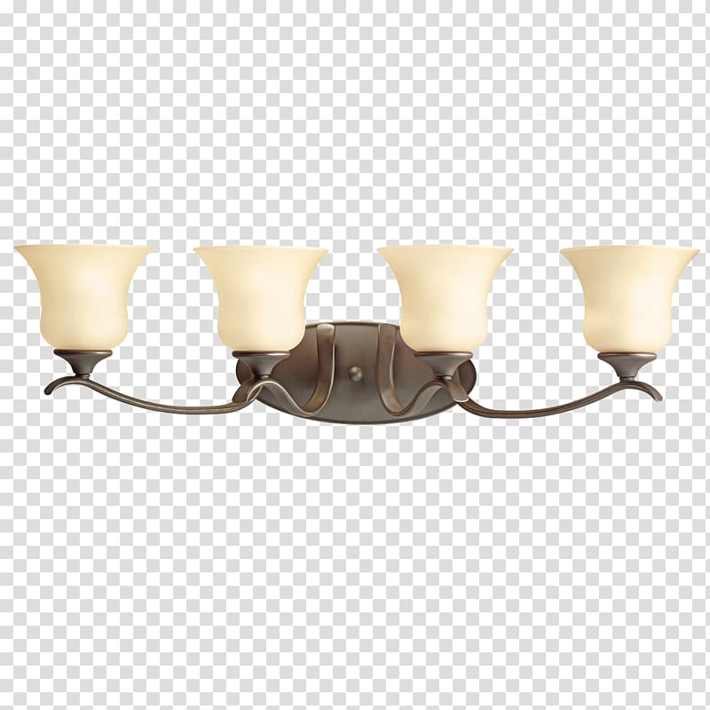 Lighting Bathroom Kitchen Light fixture, Kichler Lighting transparent background PNG clipart