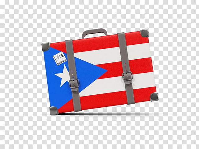Flag of Puerto Rico Baggage, Flag transparent background PNG clipart