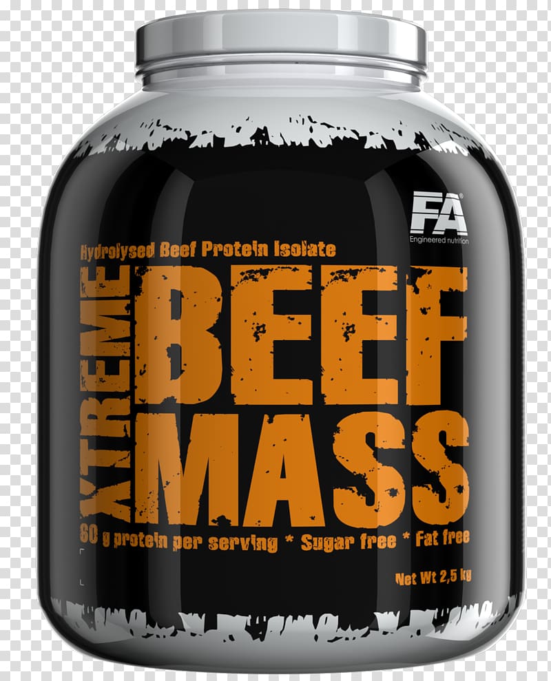 Beef Gainer Protein Nutrition Mass, food poster panels transparent background PNG clipart