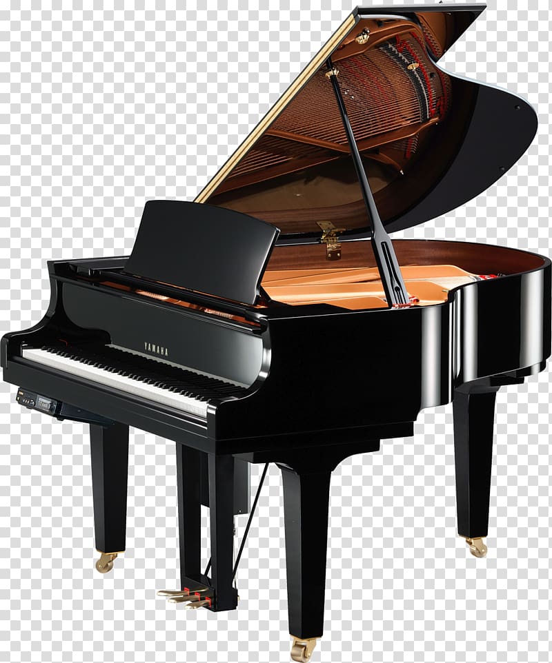 Yamaha Corporation Silent piano Grand piano Digital piano, musical instruments transparent background PNG clipart