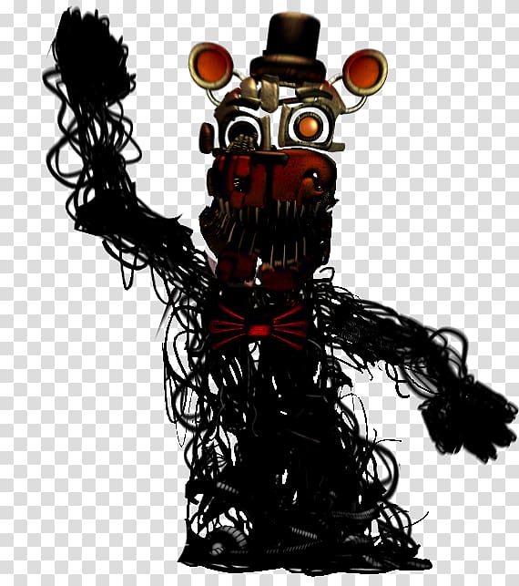 Withered Molten Freddy transparent background PNG clipart