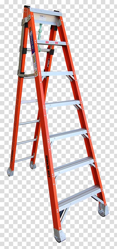 Ladder Glass fiber Fiberglass Keukentrap Staircases, Step Ladder Weight Ratings transparent background PNG clipart