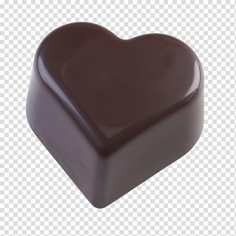 Praline Bonbon Chocolate truffle Dominostein, heart-shaped coffee transparent background PNG clipart