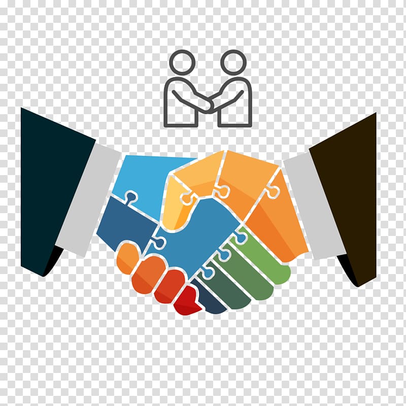 shaking hands illustration, Quality management system Business Control Organization, Flat business cooperation handshake transparent background PNG clipart