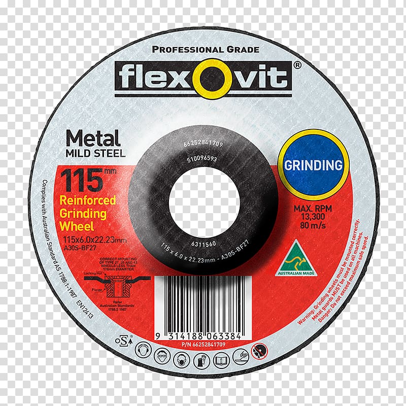 Grinding wheel Cutting Metal Stainless steel, Grinding Wheel transparent background PNG clipart