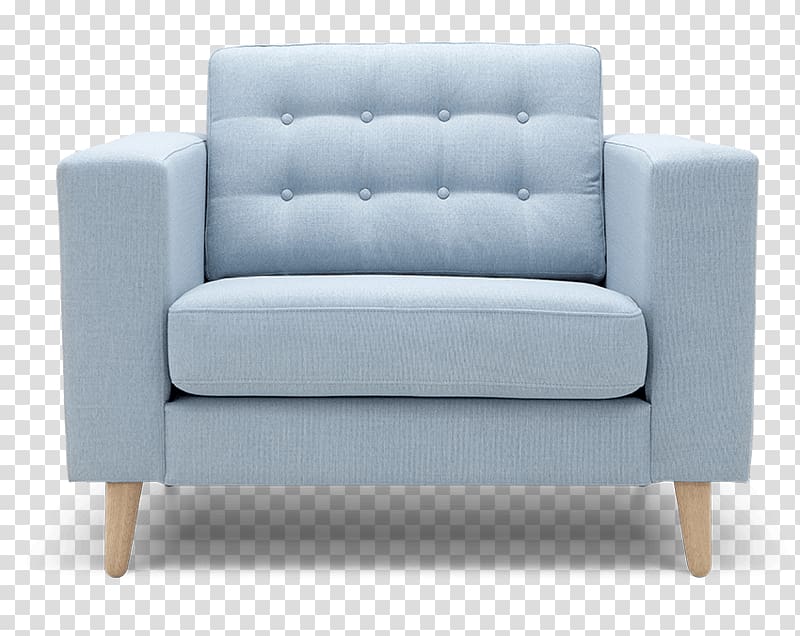 Loveseat Club chair Furniture, chair transparent background PNG clipart