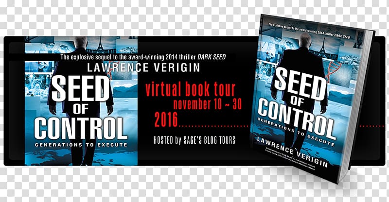 Seed of Control: Generations to Execute The Veritas Deception Book Author Thriller, book transparent background PNG clipart