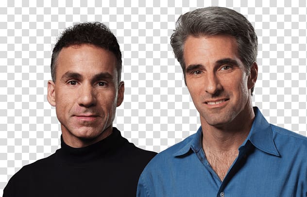 Craig Federighi Eddy Cue Apple Worldwide Developers Conference, apple transparent background PNG clipart