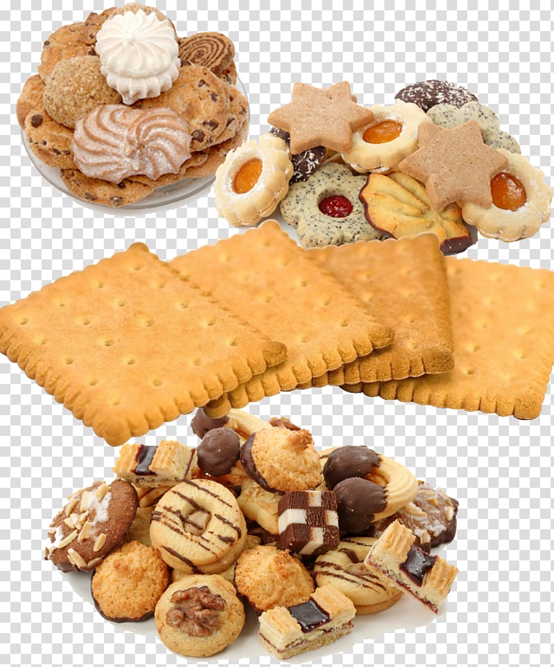 variety of biscuits, Bakery Bel-Air Florist Muffin Food Supermarket, Cookies element transparent background PNG clipart