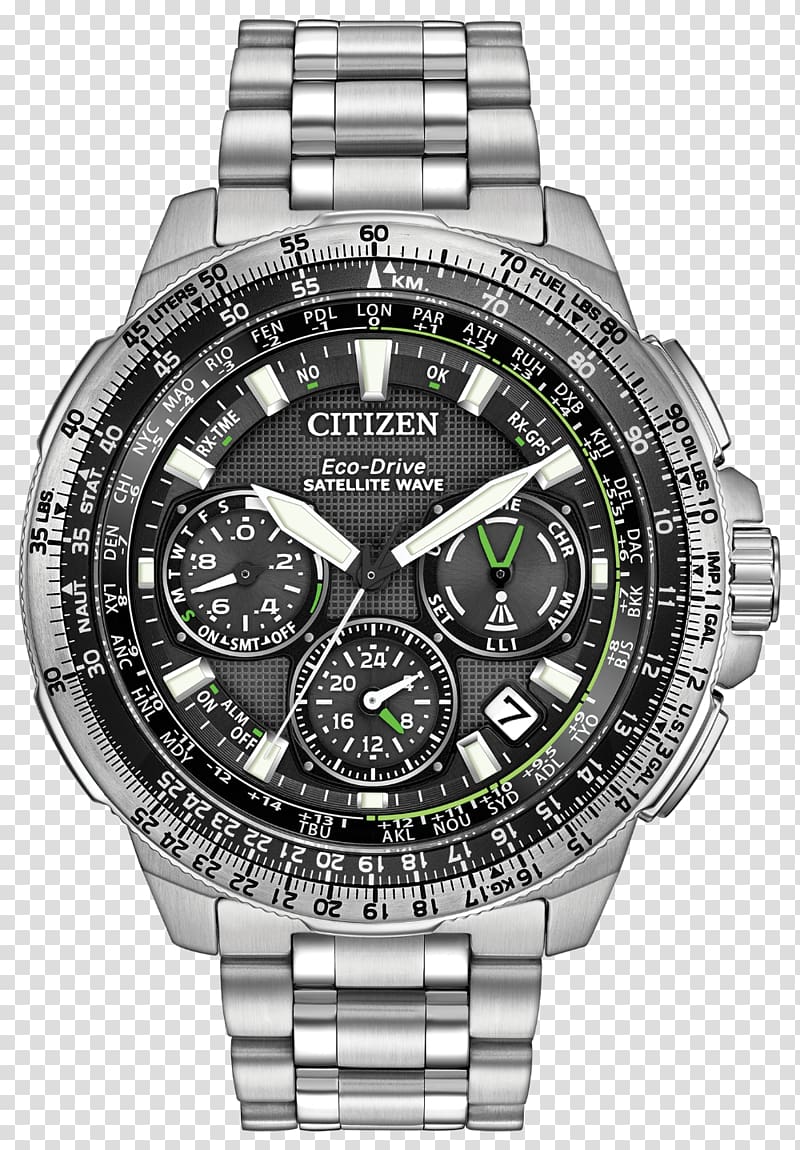 Eco-Drive Watch Citizen Men\'s Promaster Navihawk GPS CC90xx Citizen Holdings Jewellery, GPS Watch transparent background PNG clipart