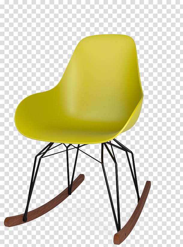Chair Powder coating Plastic Eetkamerstoel Yellow, chair transparent background PNG clipart