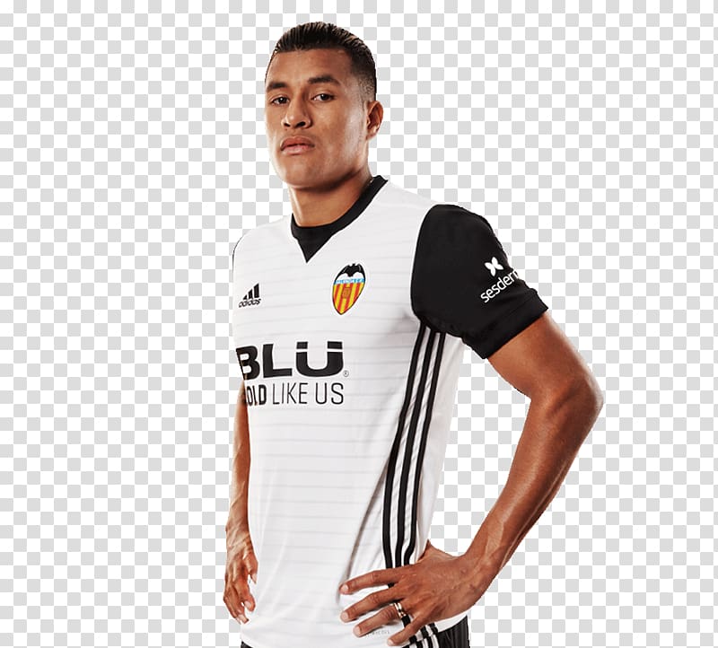 Jeison Murillo Valencia CF Jersey Sport, Colombian Folklore transparent background PNG clipart